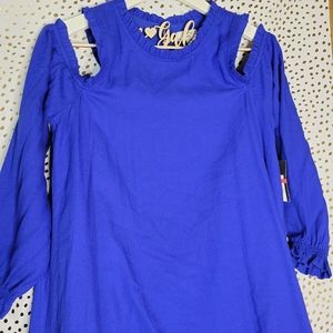 Crown & Ivy Blue Midi Dress